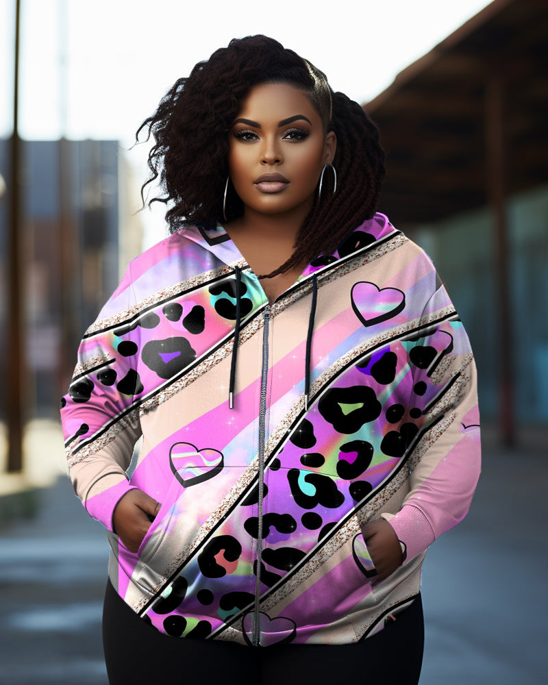 Big & Tall Graffiti Hoodie for big men