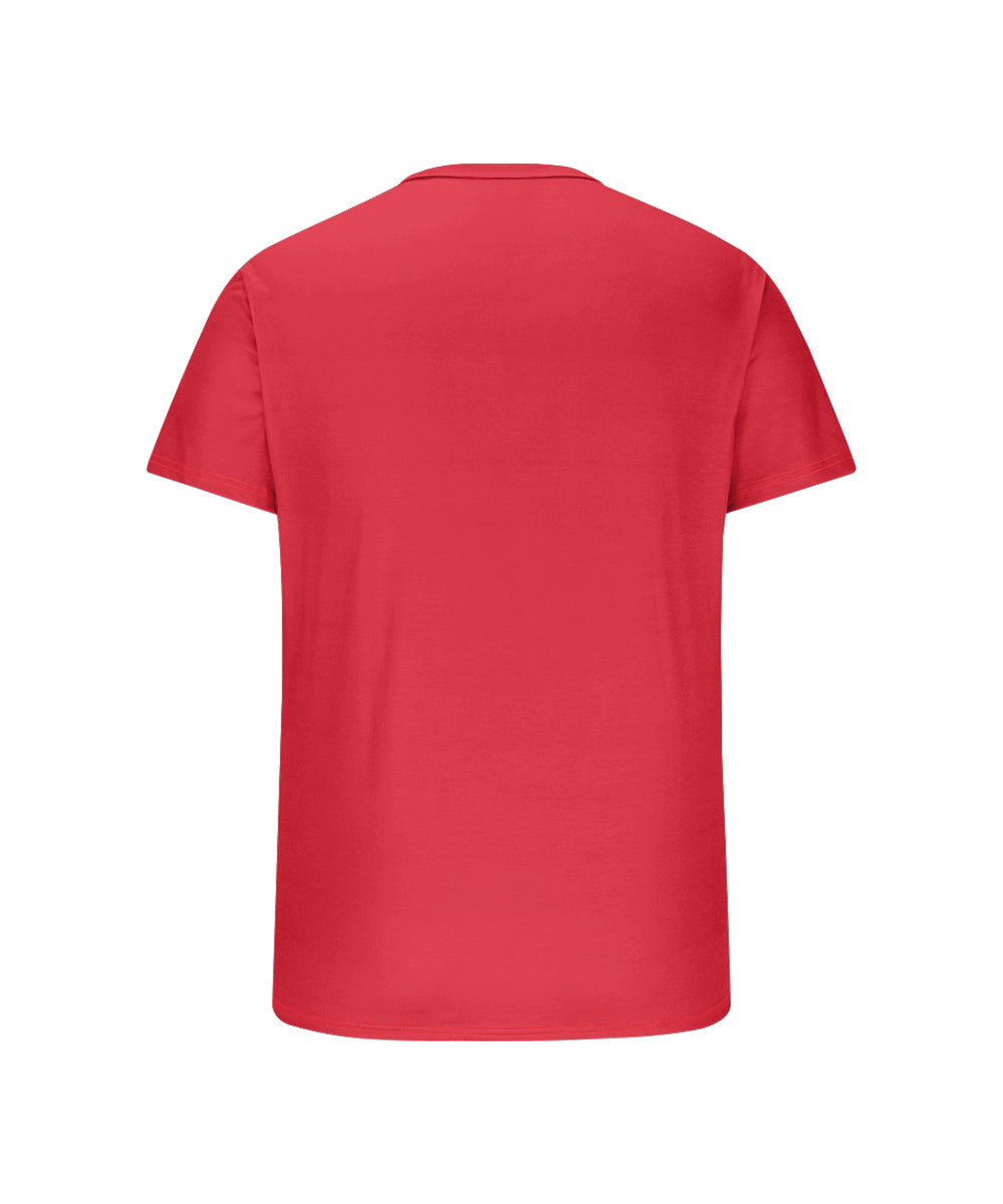 Big & Tall Red Hawaiian Graphic T-Shirt for big men view 5