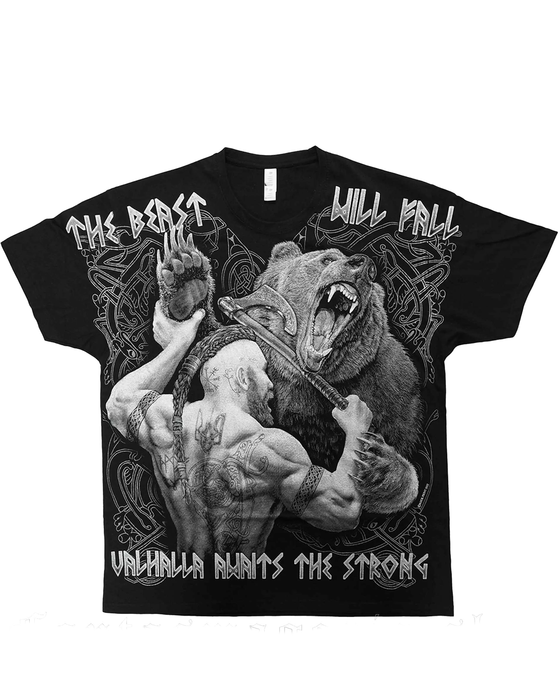 Big & Tall Streetwear T-Shirt for big men view 2
