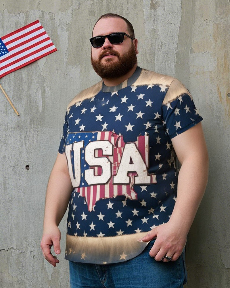 Big & Tall Graphic T-Shirt for big men view 1