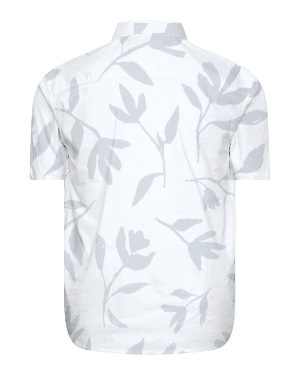 Big & Tall White Hawaiian T-Shirt Pants Set for big men view 4
