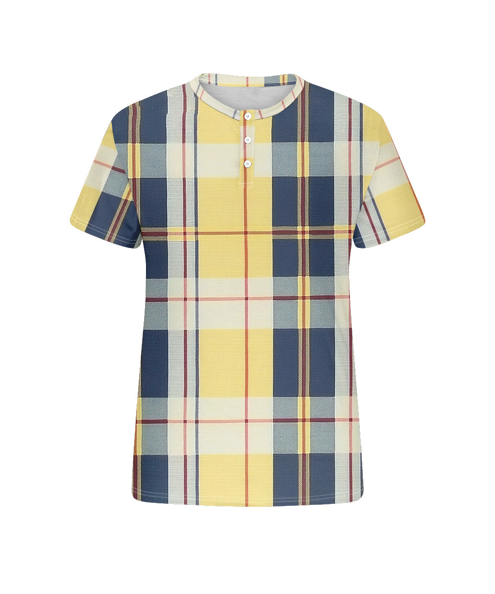 Big & Tall Yellow Graphic T-Shirt for big men view 4