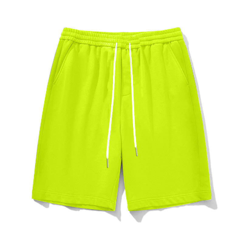 Big & Tall Solid Color Athletic Shorts for big men view 1