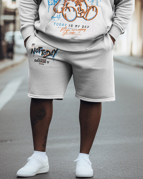 Big & Tall Streetwear Hoodie for big men view 3