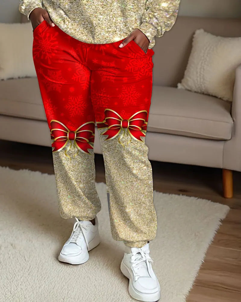 Big & Tall Graphic Hoodie Sweatpants Set for big men view 4