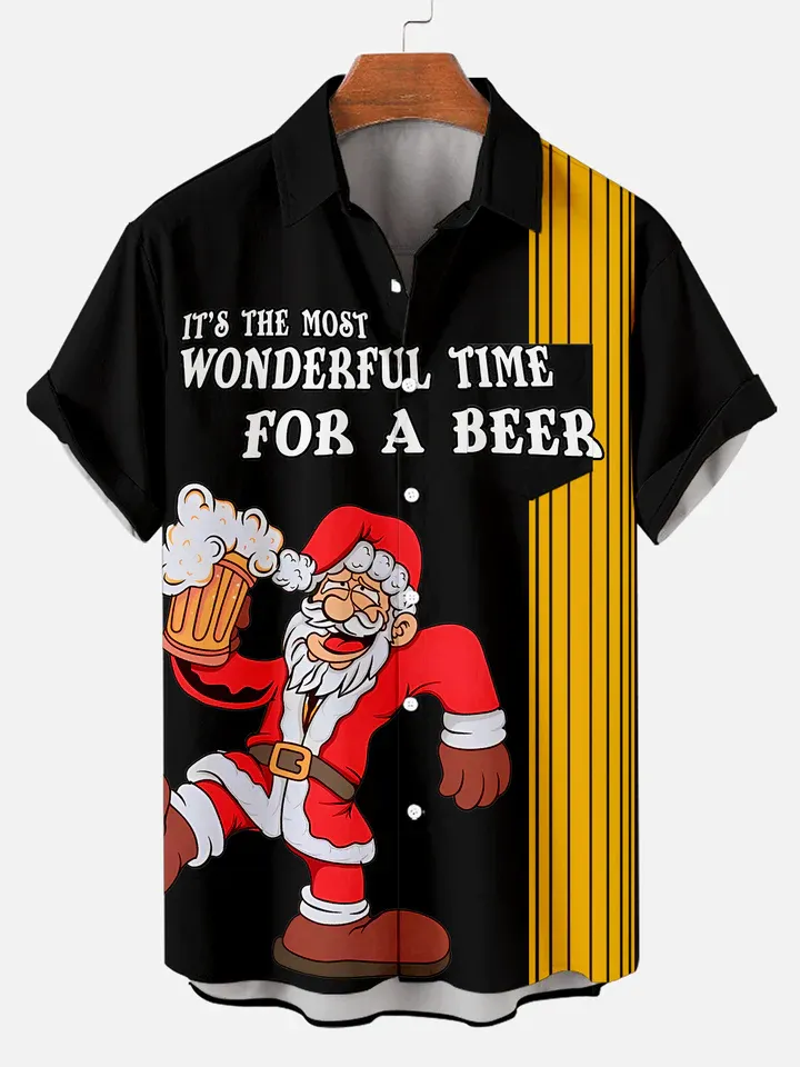 Big & Tall Graphic Short Sleeve Shirt for big men view 2