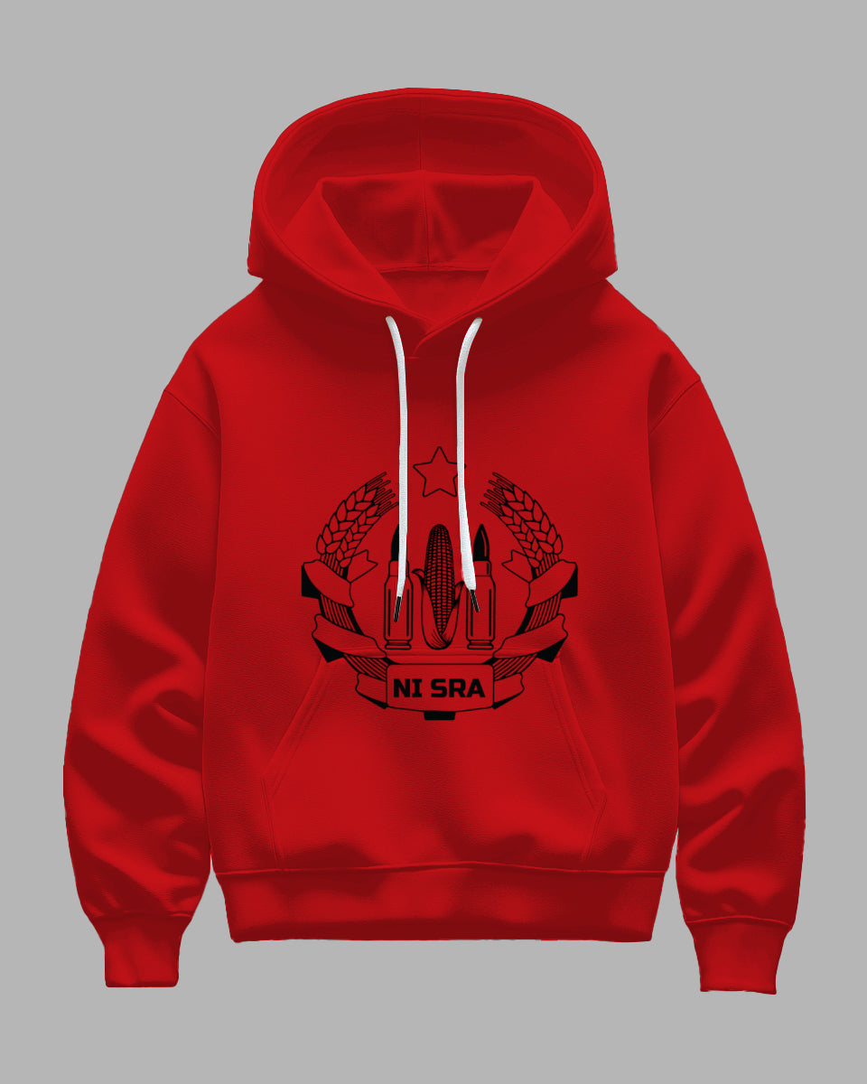 Big & Tall Red Graphic Hoodie for big men
