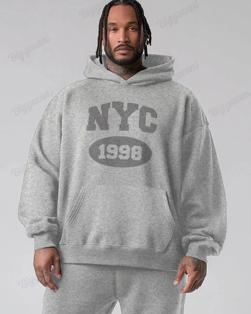 Big & Tall Graphic Hoodie for big men view 1
