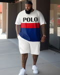 Big & Tall Athletic Two-piece Set for big men view 1