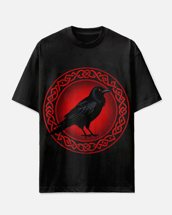 Big & Tall Geometric Streetwear T-Shirt for big men