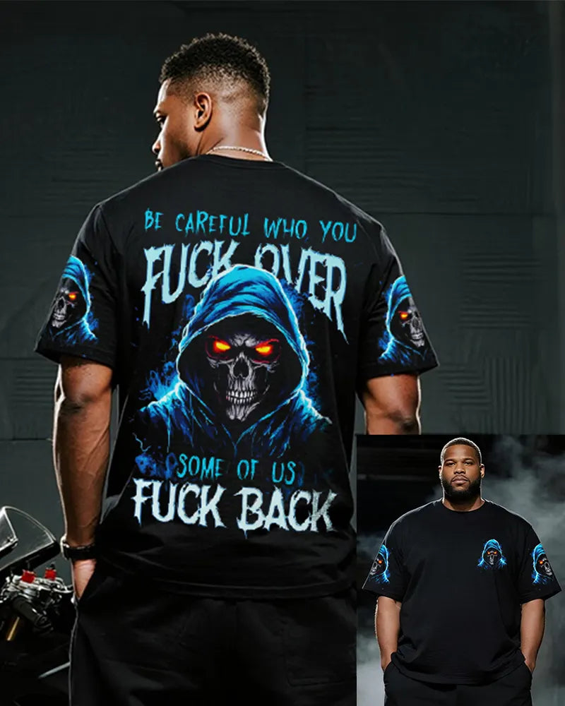 Big & Tall Graphic Graffiti T-Shirt Pants Set for big men view 3