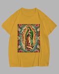 Big & Tall Yellow Graphic T-Shirt for big men