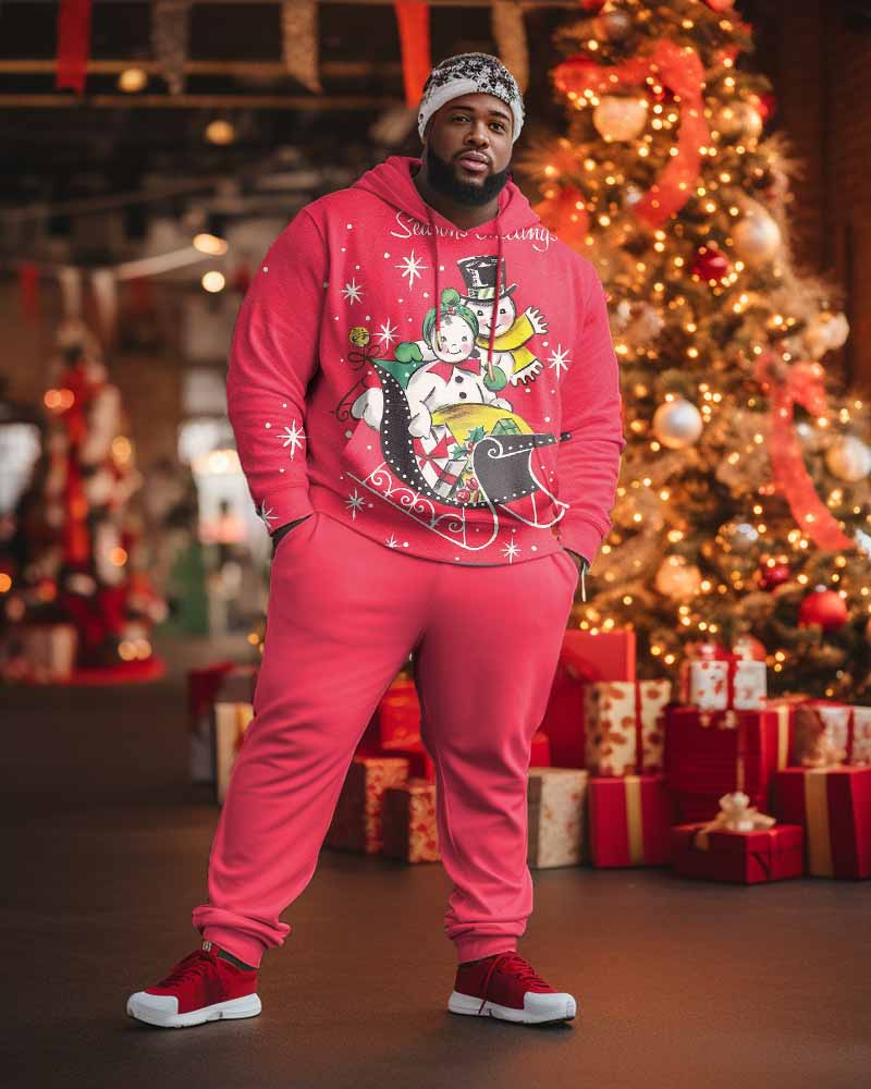 Big & Tall Skull Hoodie for big men view 1