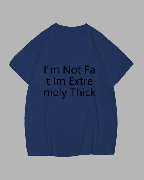 Big & Tall Blue Graphic T-Shirt for big men