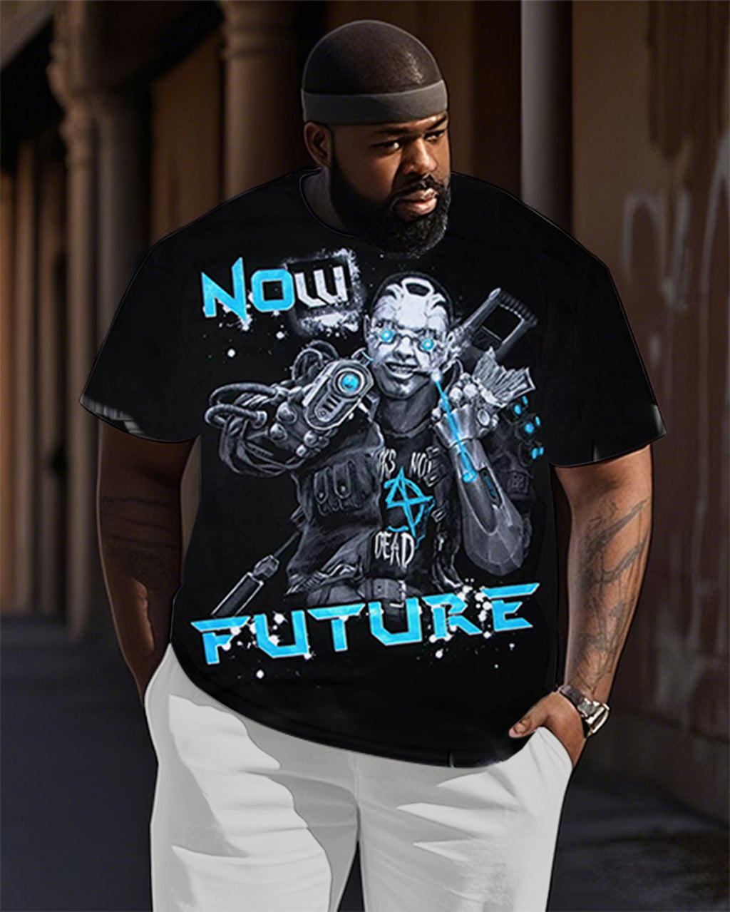 Big & Tall Graphic T-Shirt for big men view 1