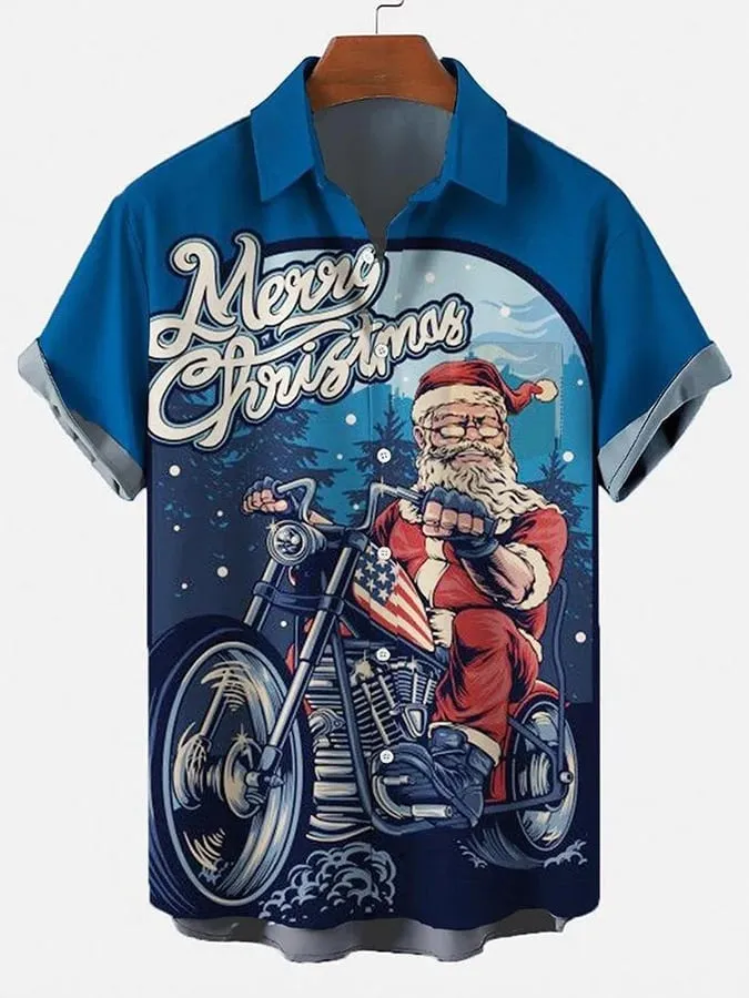Big & Tall Graphic Short Sleeve Shirt for big men view 2