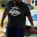 Big & Tall Graphic T-Shirt for big men