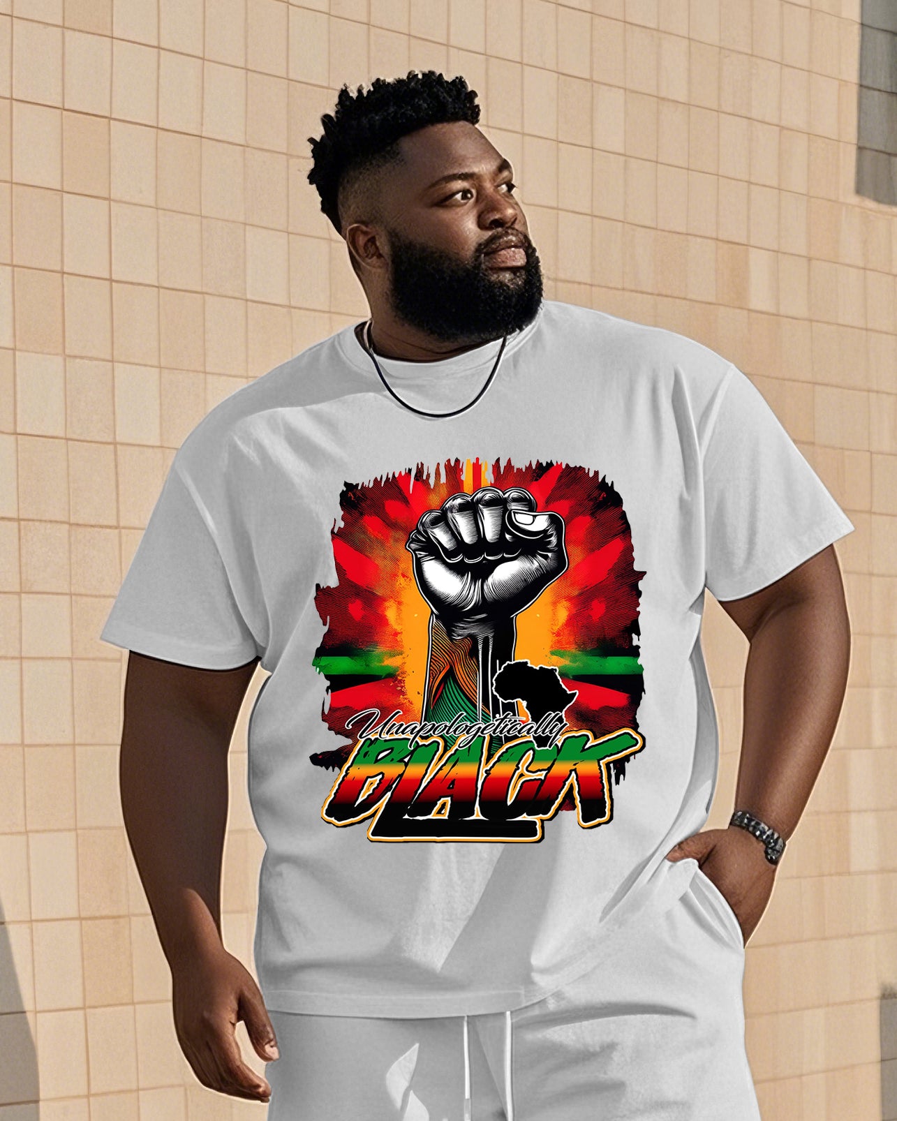 Big & Tall Graphic T-Shirt for big men