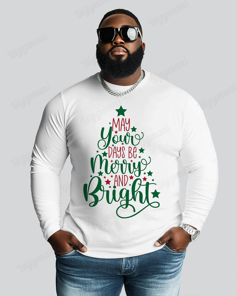 Big & Tall Solid Color Athletic Streetwear T-Shirt for big men view 2