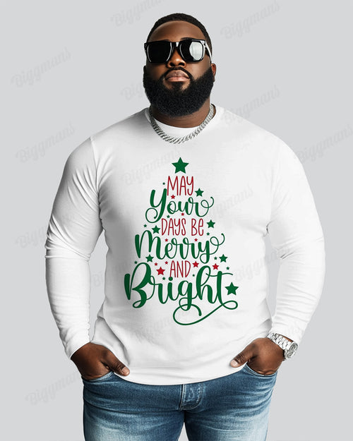 Big & Tall Solid Color Athletic Streetwear T-Shirt for big men view 2