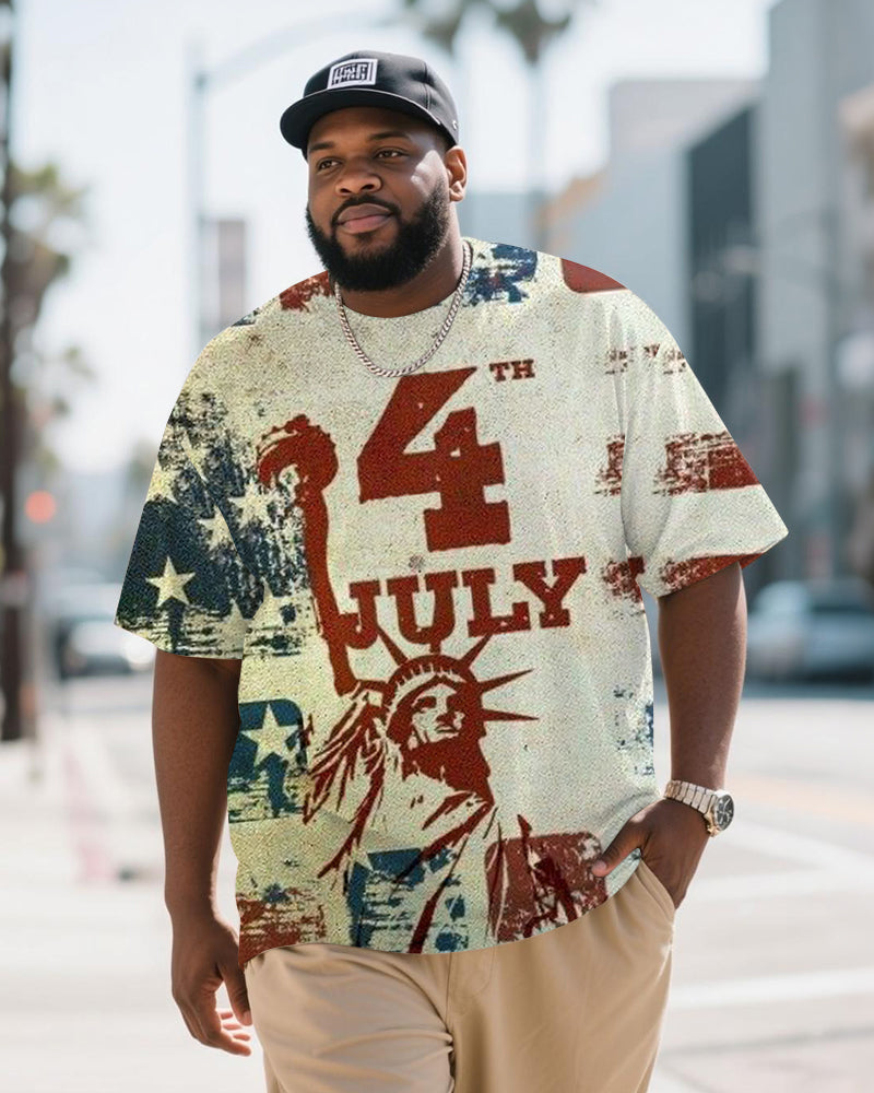 Big & Tall Graphic T-Shirt for big men