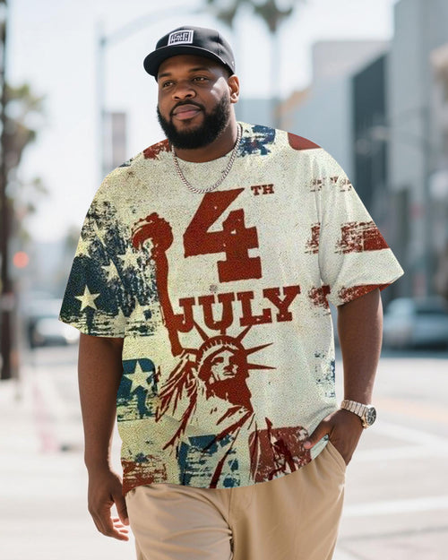 Big & Tall Graphic T-Shirt for big men