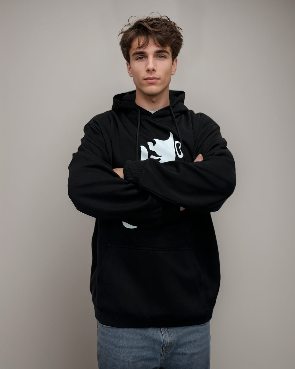 Big & Tall Geometric Hoodie for big men view 4