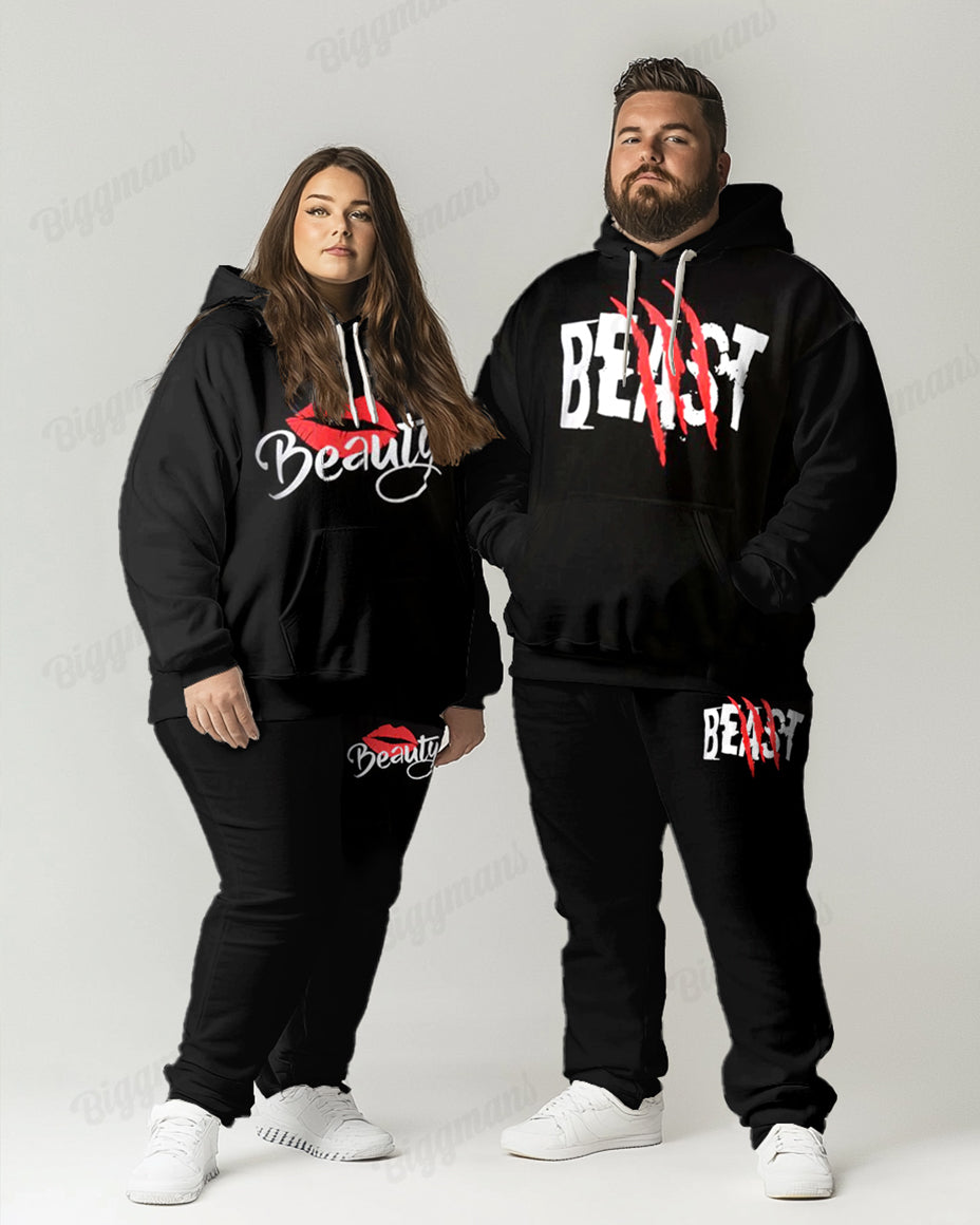 Big & Tall Graphic Hoodie for big men view 1