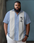 Big & Tall Hawaiian Short Sleeve Shirt for big men view 4