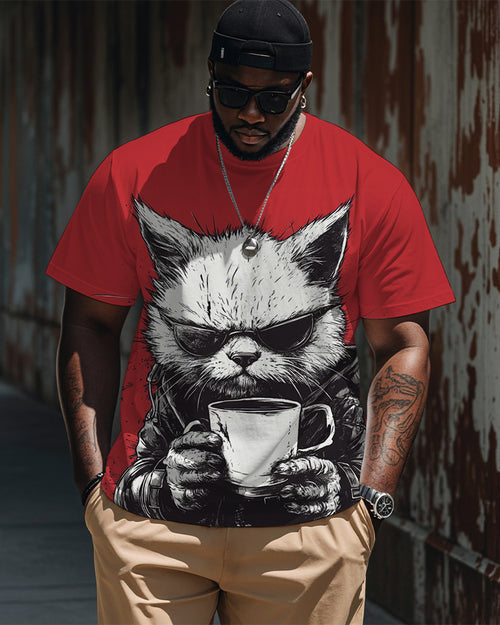 Big & Tall Streetwear T-Shirt for big men