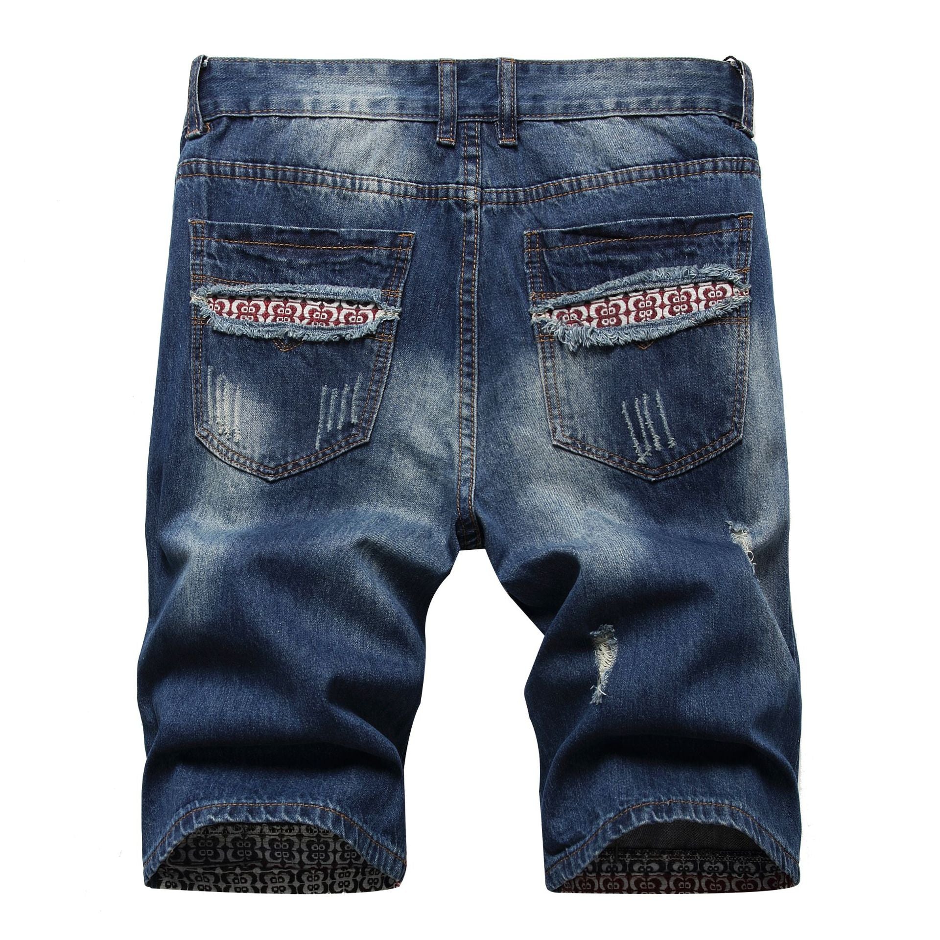 Big & Tall Denim Graffiti Streetwear Jeans for big men view 3