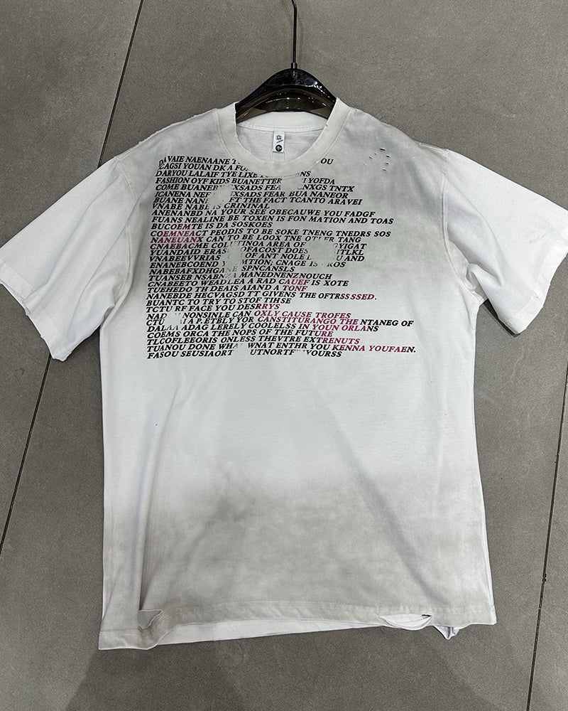 Big & Tall Graphic Streetwear T-Shirt for big men view 3