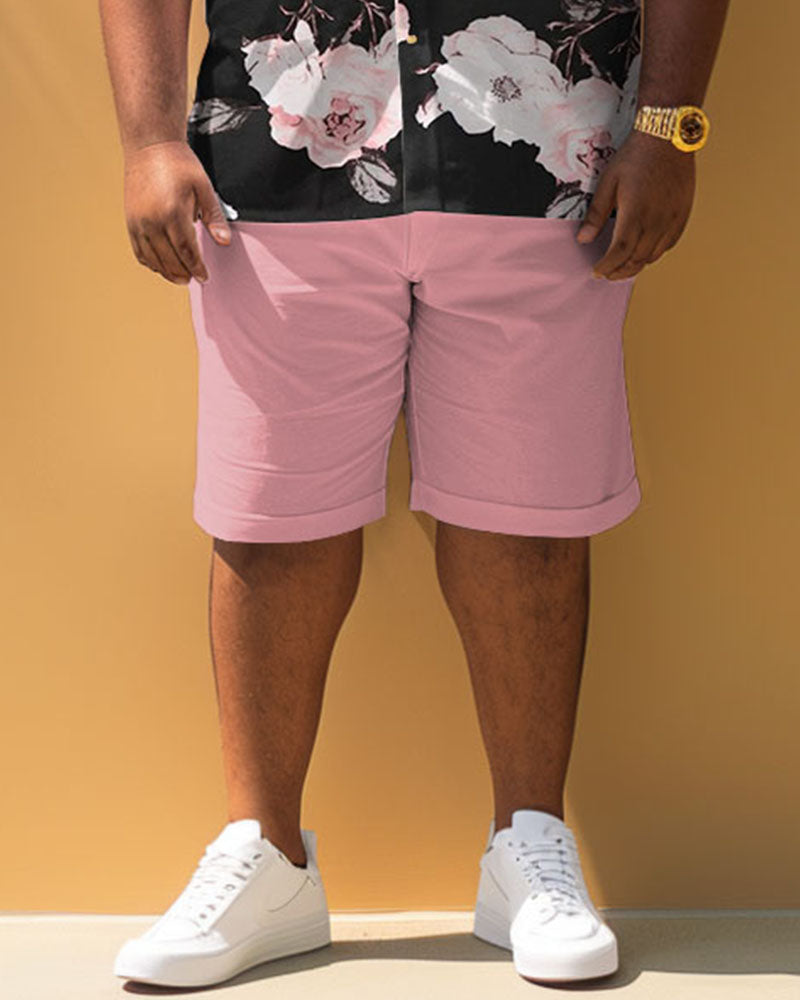 Big & Tall Graphic Floral Jeans for big men view 4