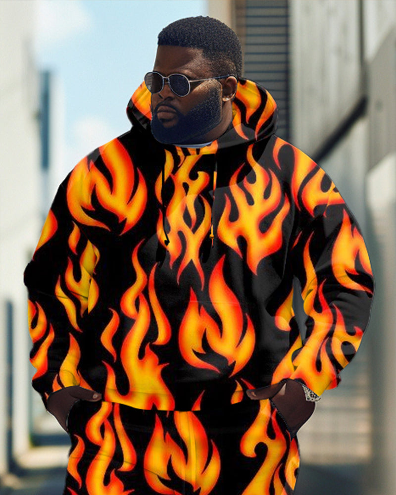 Big & Tall Streetwear Hoodie for big men view 2