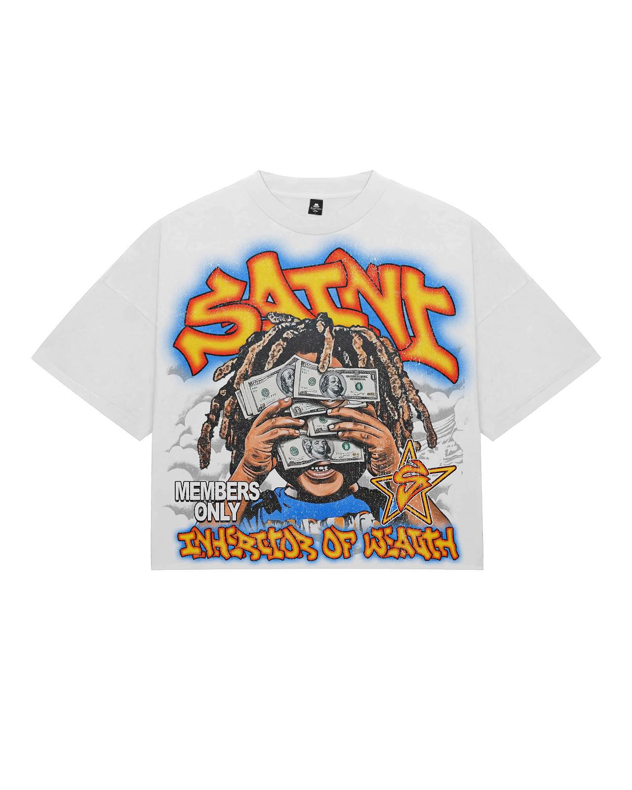Big & Tall Graffiti T-Shirt for big men