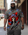 Big & Tall Skull T-Shirt for big men