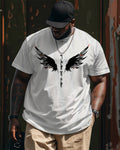 Big & Tall Graphic Streetwear T-Shirt for big men view 1