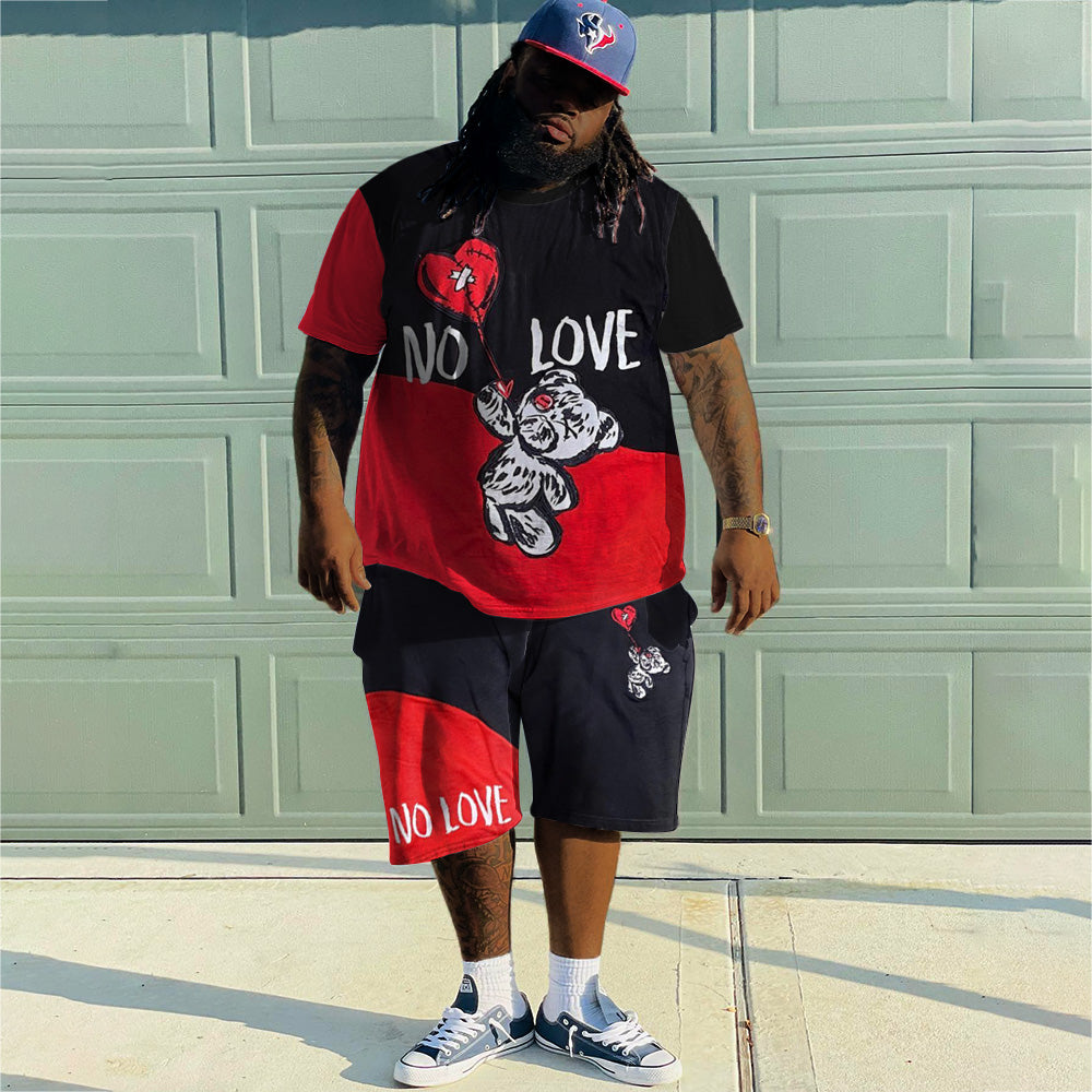 Big & Tall Athletic Two-piece Set for big men view 2
