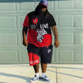 Big & Tall Athletic Two-piece Set for big men view 2