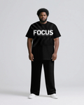 Big & Tall Streetwear T-Shirt Pants Set for big men view 1