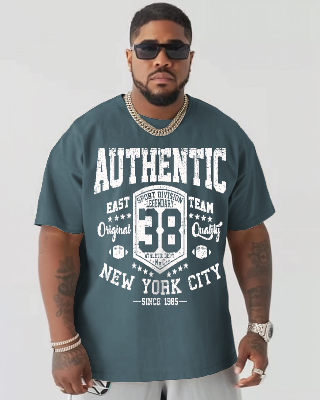 Big & Tall Graphic T-Shirt for big men view 1