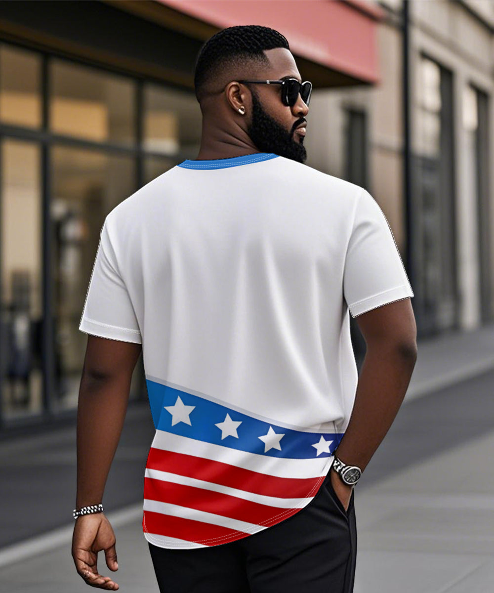 Big & Tall Graphic T-Shirt for big men view 2
