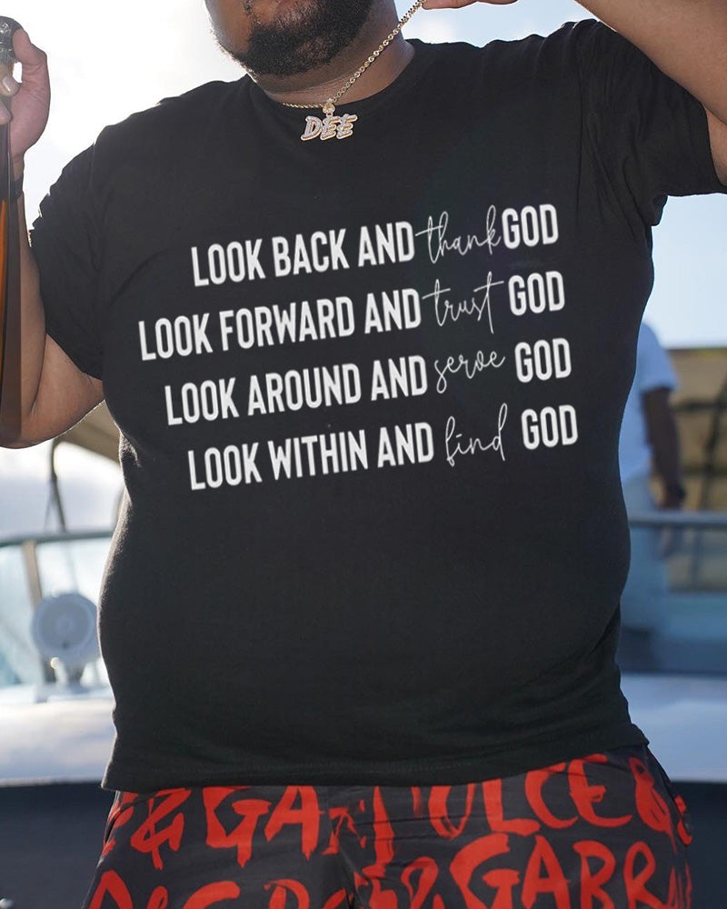 Big & Tall Graphic T-Shirt for big men