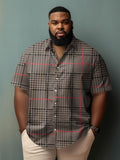 Big & Tall Plaid Jeans for big men
