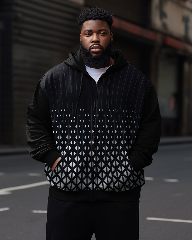 Big & Tall Graphic Hoodie for big men view 1