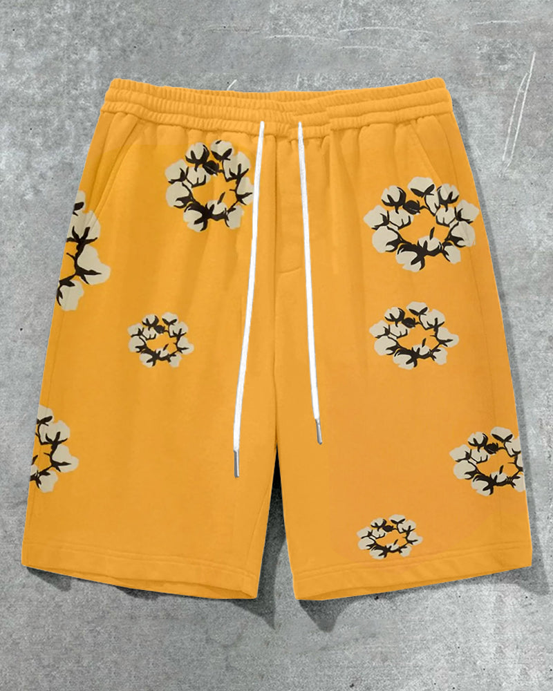 Big & Tall Graphic Shorts for big men view 2