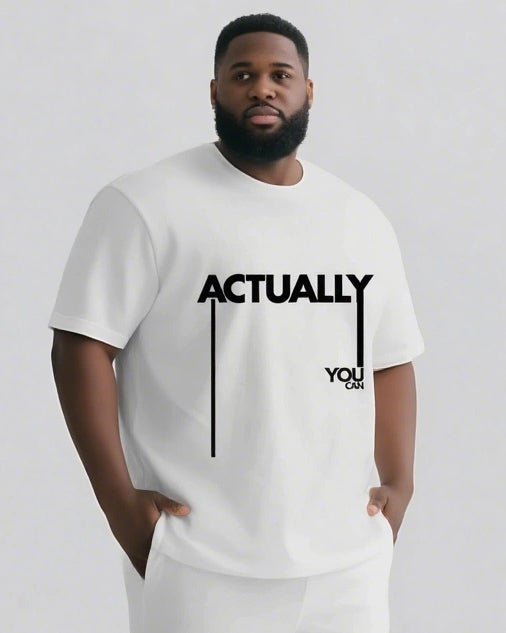 Big & Tall Striped T-Shirt for big men view 5