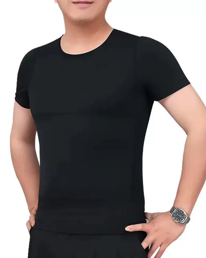 Big & Tall Solid Color T-Shirt for big men view 7
