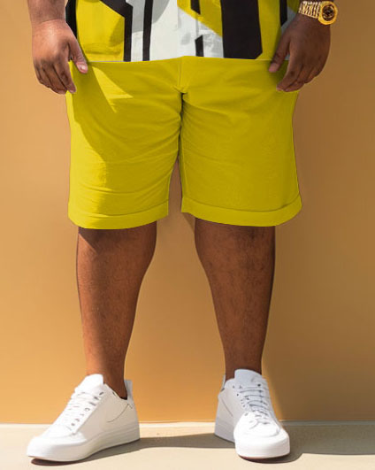 Big & Tall Geometric Jeans for big men view 3