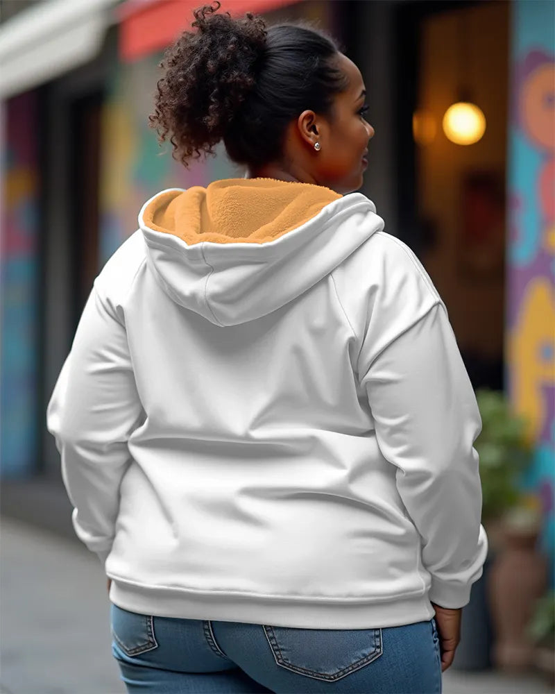 Big & Tall Graphic Hoodie for big men view 2